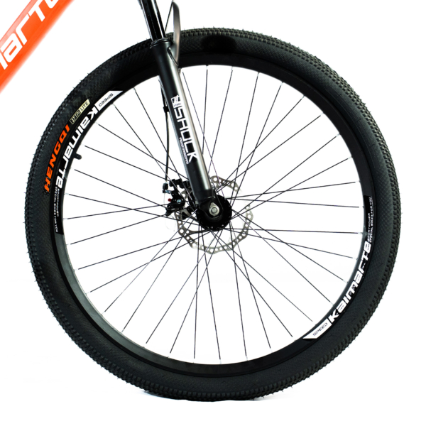 Bicicleta Aro 29 Bike 21 Vel Marchas Everest Freio a Disco Quadro Alumínio Leve Resistente Cor Vermelho/Branco - WCT FITNESS - Imagem 4