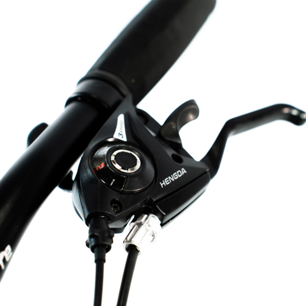 Bicicleta Aro 29 Bike 21 Vel Marchas Everest Freio a Disco Quadro Alumínio Leve Resistente Cor Vermelho/Branco - WCT FITNESS - Imagem 17