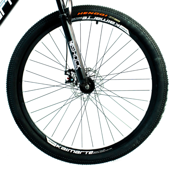 Bicicleta Aro 29 Bike 21 Vel Marchas Everest Freio a Disco Quadro Alumínio Leve Resistente Cor Preto/Vermelho - WCT FITNESS - Imagem 3