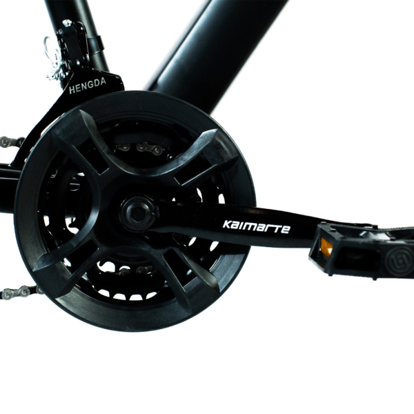 Bicicleta Aro 29 Bike 21 Vel Marchas Everest Freio a Disco Quadro Alumínio Leve Resistente Cor Preto/Vermelho - WCT FITNESS - Imagem 5