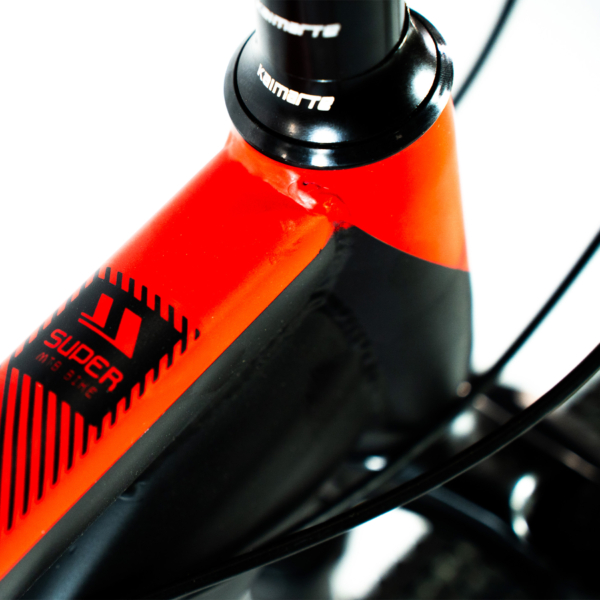 Bicicleta Aro 29 Bike 21 Vel Marchas Everest Freio a Disco Quadro Alumínio Leve Resistente Cor Preto/Vermelho - WCT FITNESS - Imagem 11