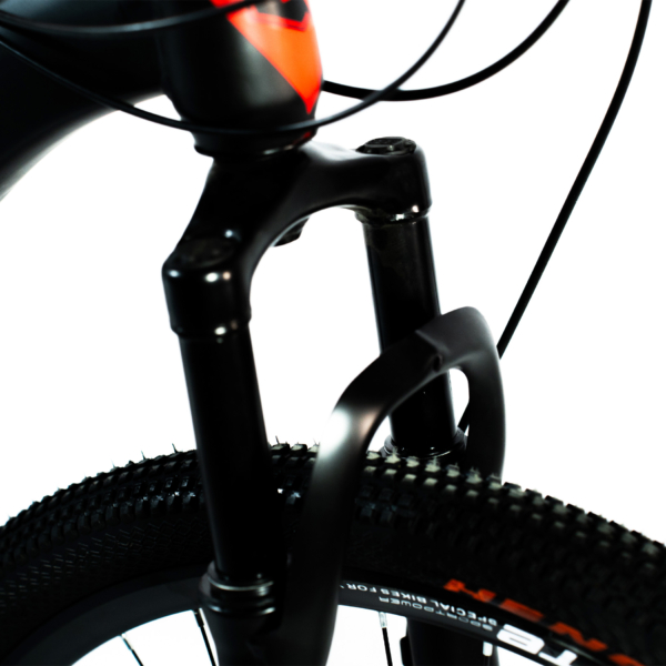 Bicicleta Aro 29 Bike 21 Vel Marchas Everest Freio a Disco Quadro Alumínio Leve Resistente Cor Preto/Vermelho - WCT FITNESS - Imagem 14