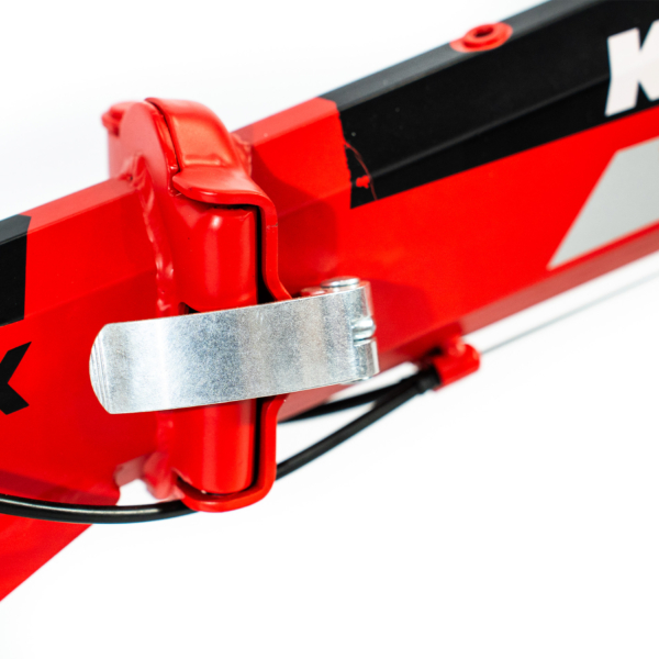 Bicicleta Aro 20 Bike 21 Vel Marchas CityFold Freio a Disco Quadro Aço Carbono Cor Vermelho Preto - WCT FITNESS - Imagem 8