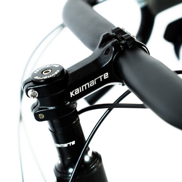 Bicicleta Speed Aro 700 Bike 16V AeroEdge Roda Liga de Alumínio Magnésio Freio a Disco Quadro Alumínio Resistente Leve Cor Preto - WCT FITNESS - Imagem 12