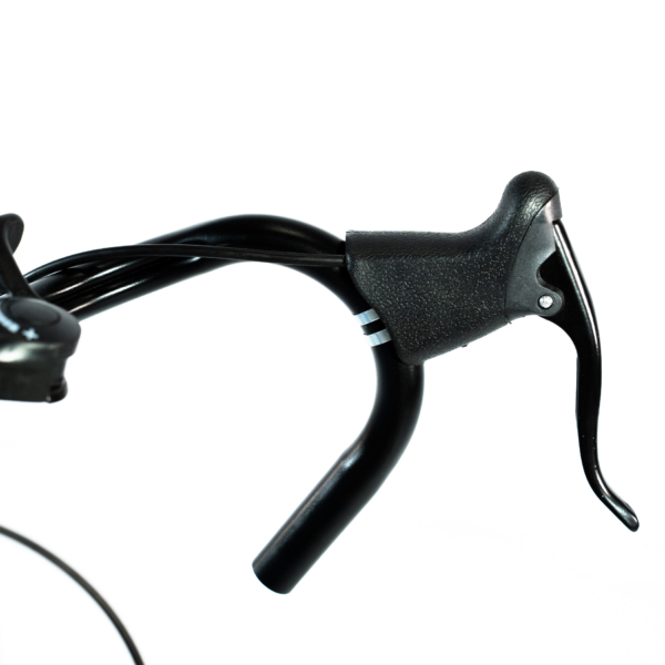Bicicleta Speed Sprint Aro 700 Bike 21 Vel Marchas Freio a Disco Quadro Aço Carbono Leve Resistente Cor Preto/Azul - WCT FITNESS - Imagem 15