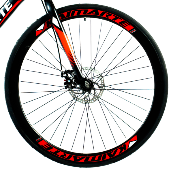 Bicicleta Speed Sprint Aro 700 Bike 21 Vel Marchas Freio a Disco Quadro Aço Carbono Leve Resistente - WCT FITNESS - Imagem 3