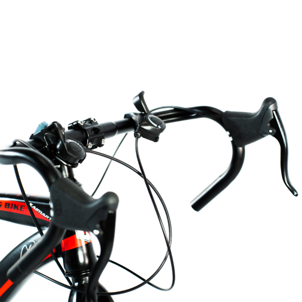 Bicicleta Speed Sprint Aro 700 Bike 21 Vel Marchas Freio a Disco Quadro Aço Carbono Leve Resistente - WCT FITNESS - Imagem 6