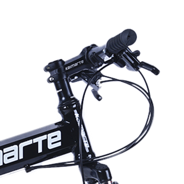 Bicicleta Aro 26 Bike Dobrável Aço Carbono 21V Freio a Disco CityFlow Preto WCT FITNESS - Imagem 3