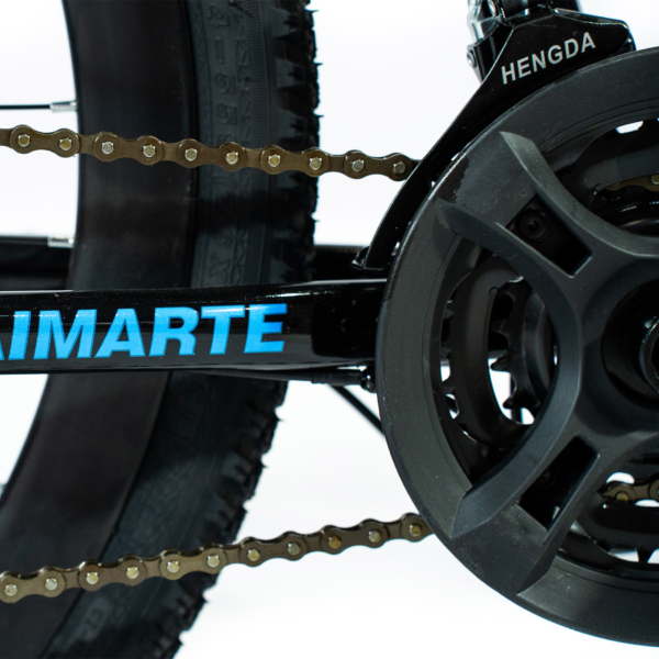 Bicicleta Aro 26 Bike 21 Vel Marchas Freio a Disco VorteX Quadro Aço Carbono Leve Resistente Cor - WCT FITNESS - Imagem 5