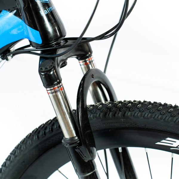 Bicicleta Aro 26 Bike 21 Vel Marchas Freio a Disco VorteX Quadro Aço Carbono Leve Resistente Cor - WCT FITNESS - Imagem 7