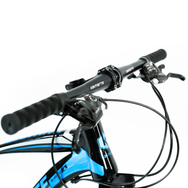 Bicicleta Aro 26 Roda Liga Magnésio Bike 21 Vel Marchas Freio a Disco VorteX Quadro Aço Carbono Leve Resistente - WCT FITNESS - Imagem 6