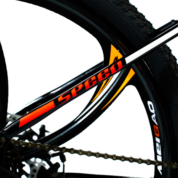 Bicicleta Aro 26 Roda Liga Magnésio Bike 21 Vel Marchas Freio a Disco VorteX Quadro Aço Carbono Leve Resistente WCT FITNESS - Imagem 7
