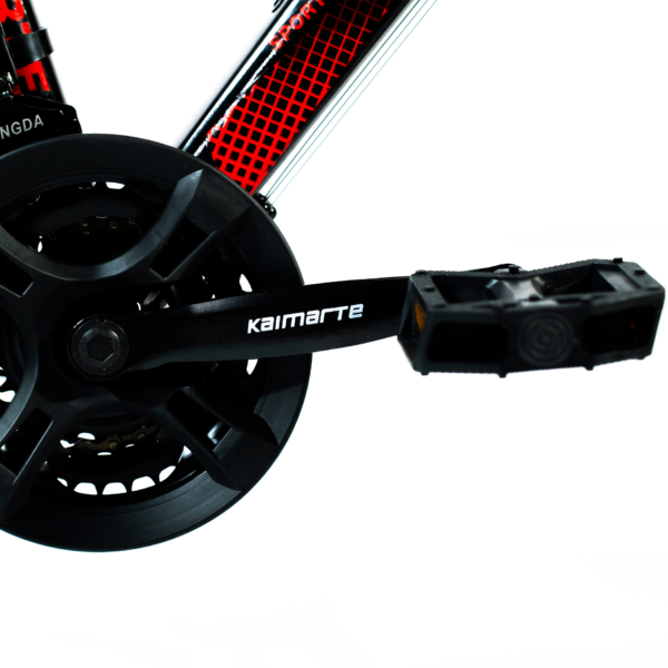 Bicicleta Aro 26 Roda Liga Magnésio Bike 21 Vel Marchas Freio a Disco VorteX Quadro Aço Carbono Leve Resistente WCT FITNESS - Imagem 9