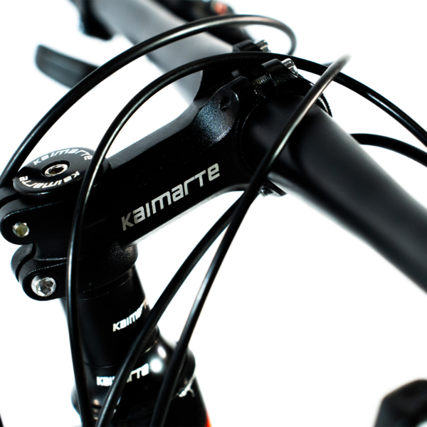Bicicleta Aro 26 Roda Liga Magnésio Bike 21 Vel Marchas Freio a Disco VorteX Quadro Aço Carbono Leve Resistente WCT FITNESS - Imagem 12