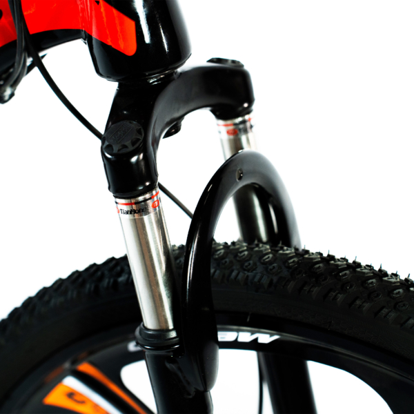 Bicicleta Aro 26 Roda Liga Magnésio Bike 21 Vel Marchas Freio a Disco VorteX Quadro Aço Carbono Leve Resistente WCT FITNESS - Imagem 14
