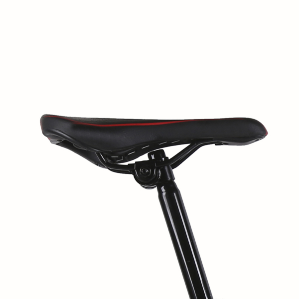 Bicicleta Aro 26 Bike 21V Aço Carbono Freio a Disco Summit Preto Vermelho WCT FITNESS - Imagem 5